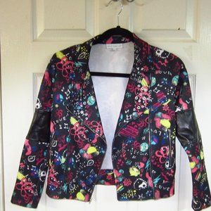 Side of Fries Grafitti jacket siz medium